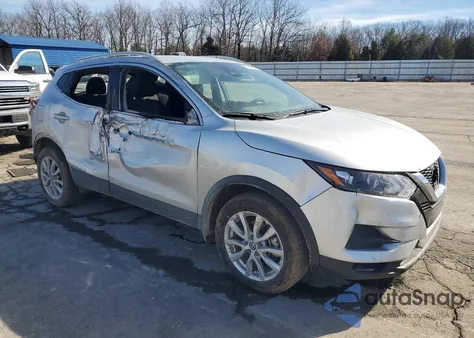 2022 Nissan Rogue Sport Sv из США, поврежденный, VIN JN1BJ1BWXNW482934